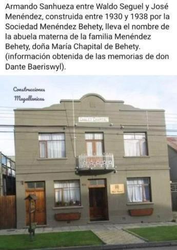 Chalet Chapital Punta Arenas Zewnętrze zdjęcie